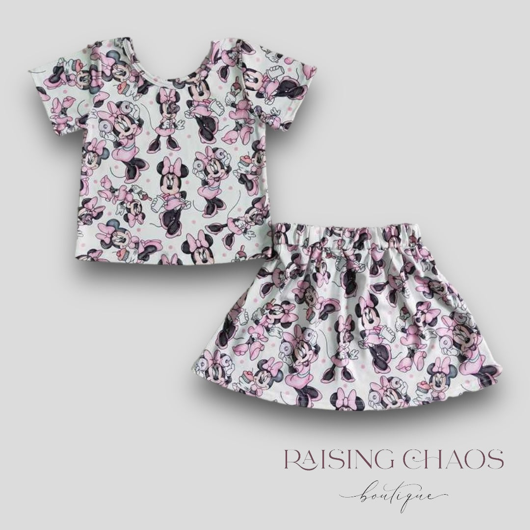 *PRE-ORDER* Mouse Skirt Set