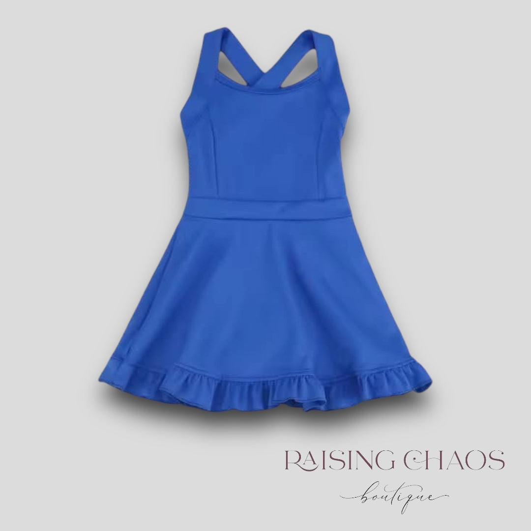 *PRE-ORDER* Athletic Dress w Built-In Shorts
