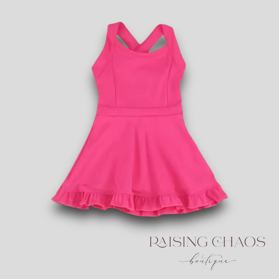 *PRE-ORDER* Athletic Dress w Built-In Shorts