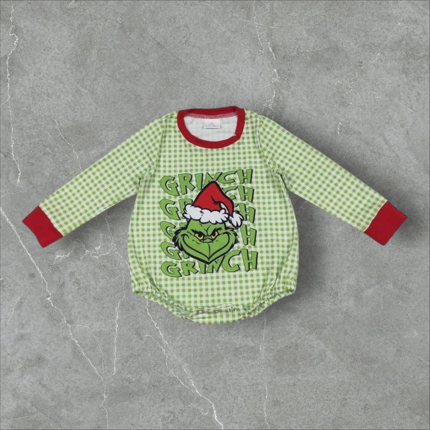 *PRE-ORDER* Christmas - Mean One Romper