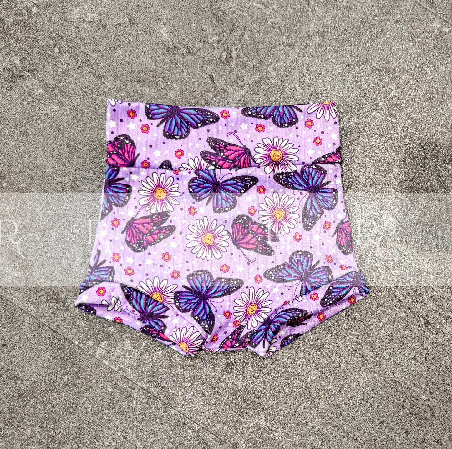 RTS Purple Butterfly Bummies