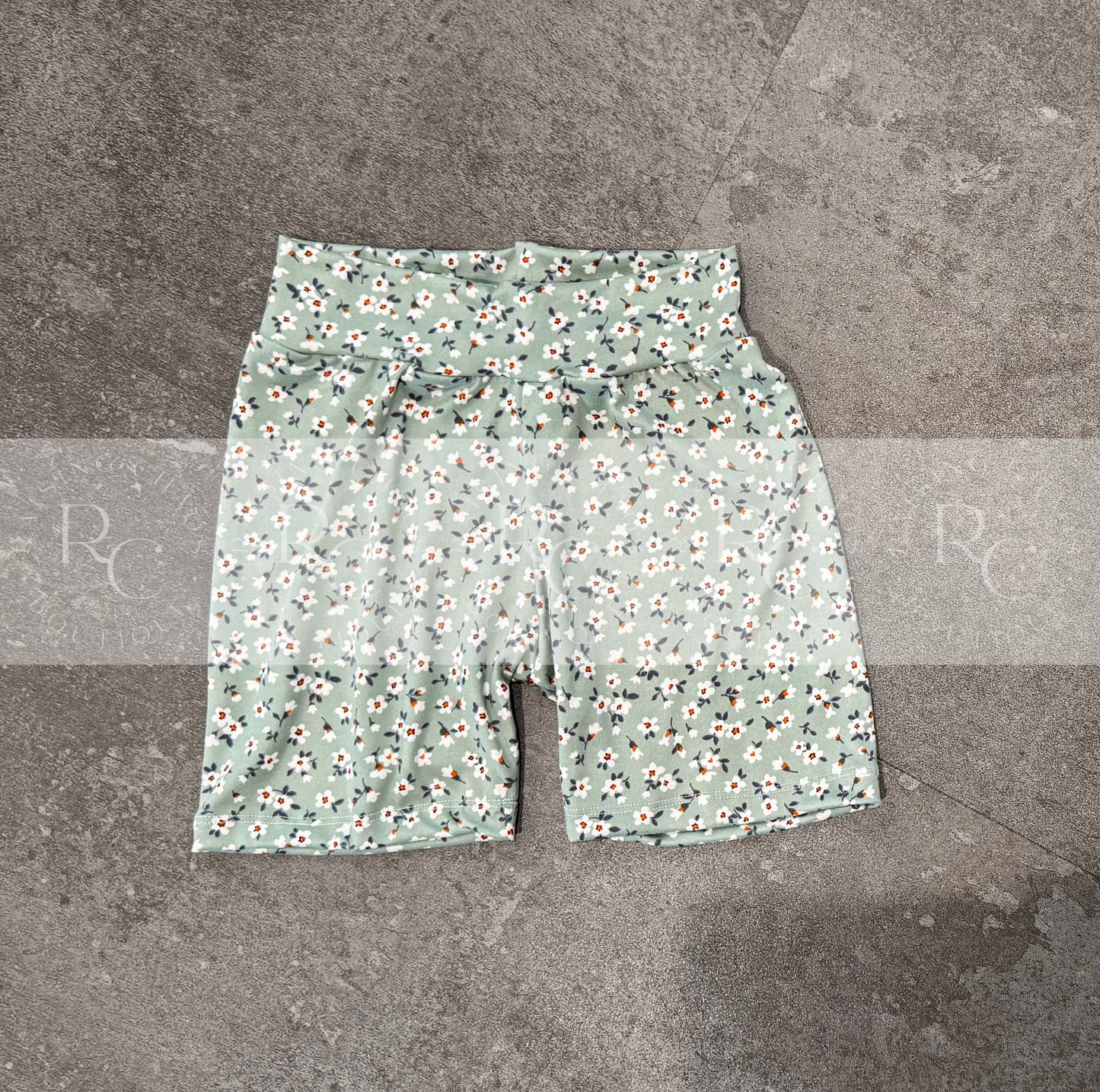 RTS Spring Green Floral Bikers