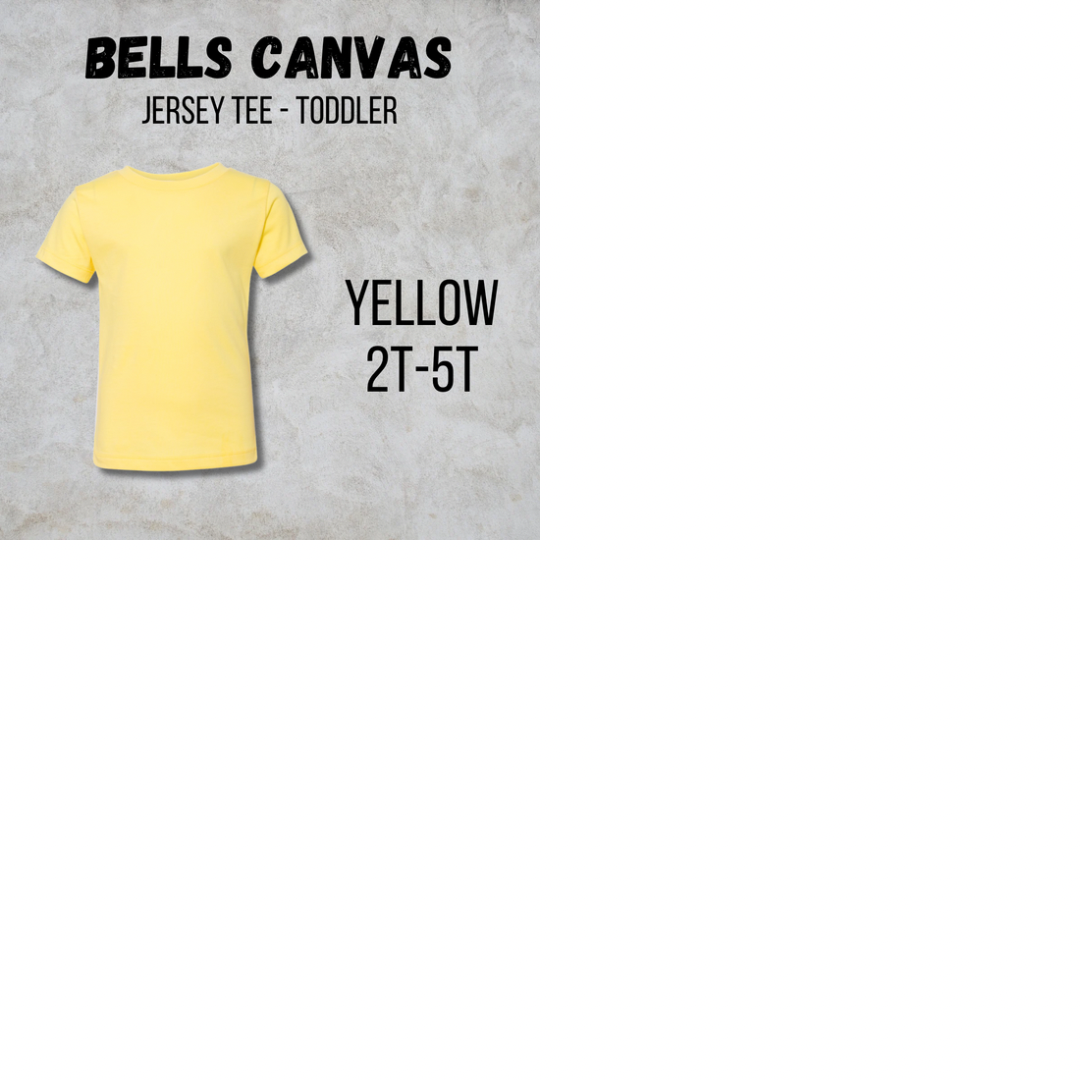 *COLLEGE FOOTBALL* MTO Toddler - Bella Canvas - Jersey Tee