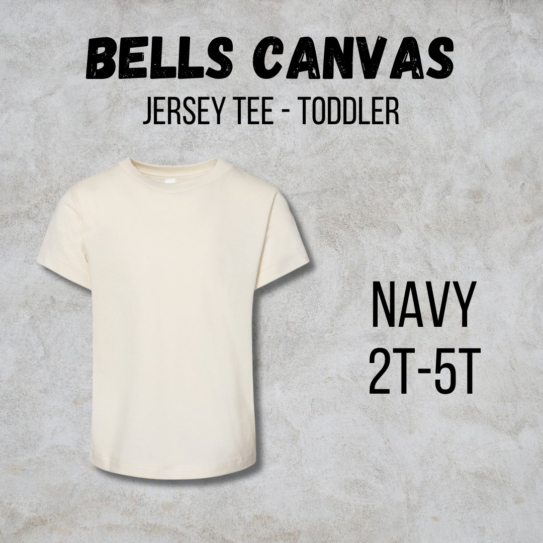 *COLLEGE FOOTBALL* MTO Toddler - Bella Canvas - Jersey Tee
