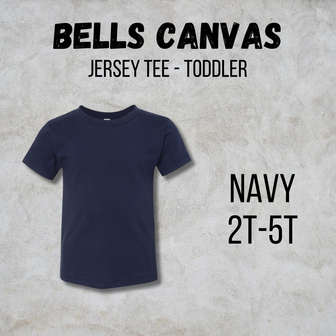 *COLLEGE FOOTBALL* MTO Toddler - Bella Canvas - Jersey Tee