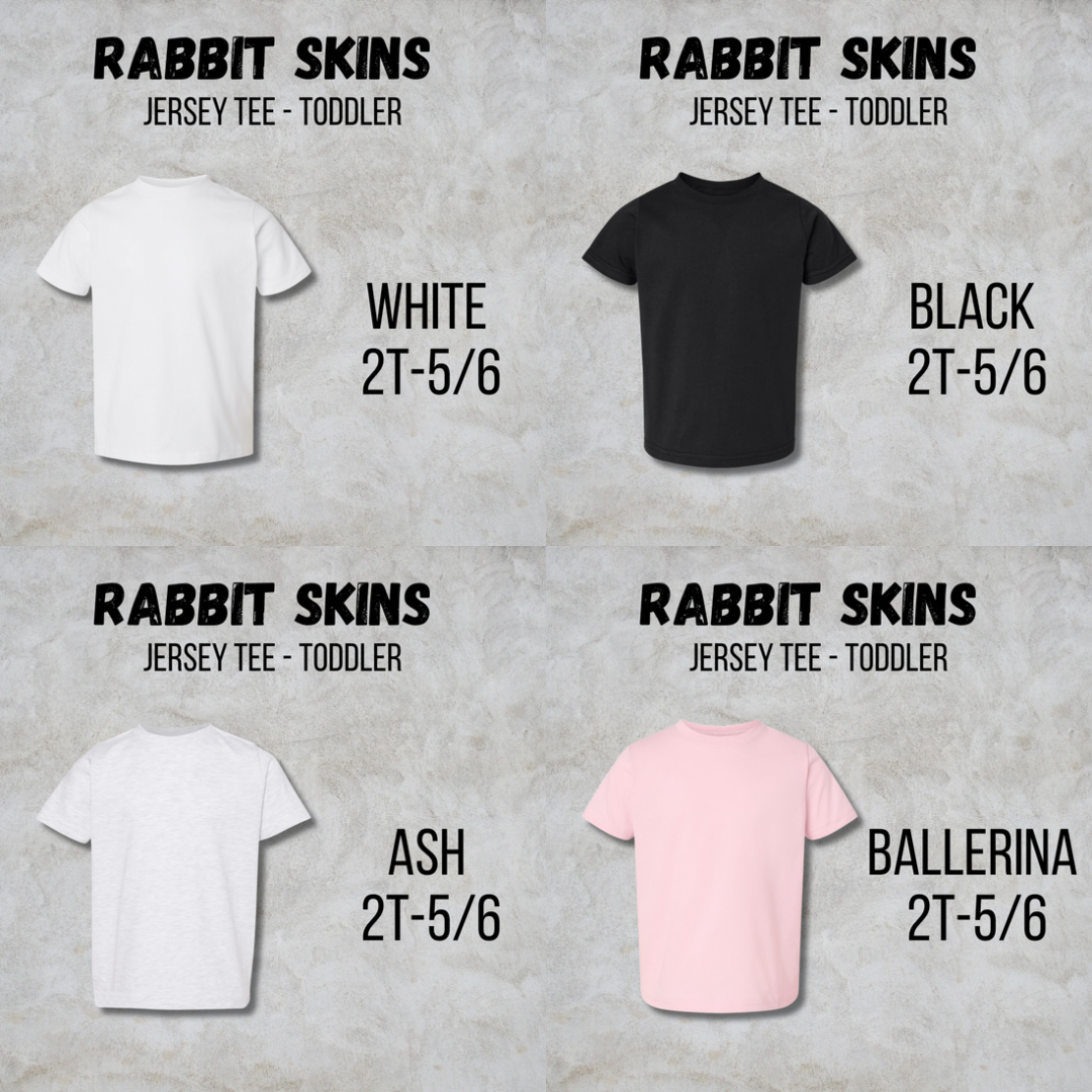 *COLLEGE FOOTBALL* MTO Toddler - Rabbit Skins - Jersey Tee