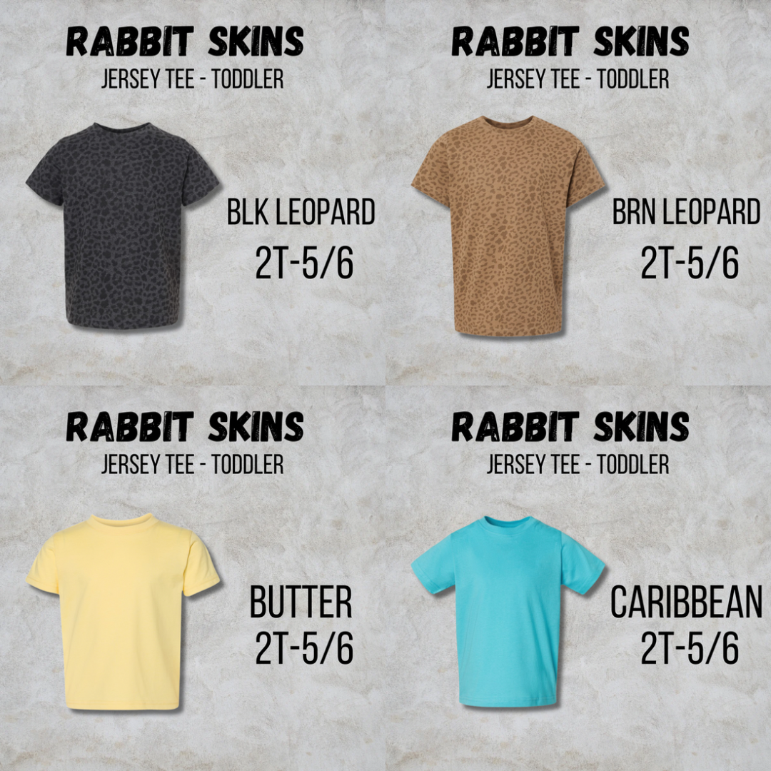 *COLLEGE FOOTBALL* MTO Toddler - Rabbit Skins - Jersey Tee