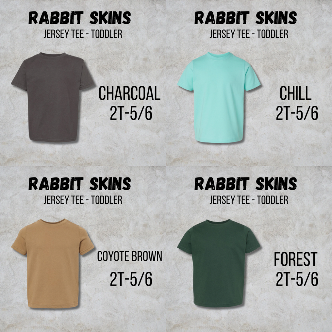 *COLLEGE FOOTBALL* MTO Toddler - Rabbit Skins - Jersey Tee