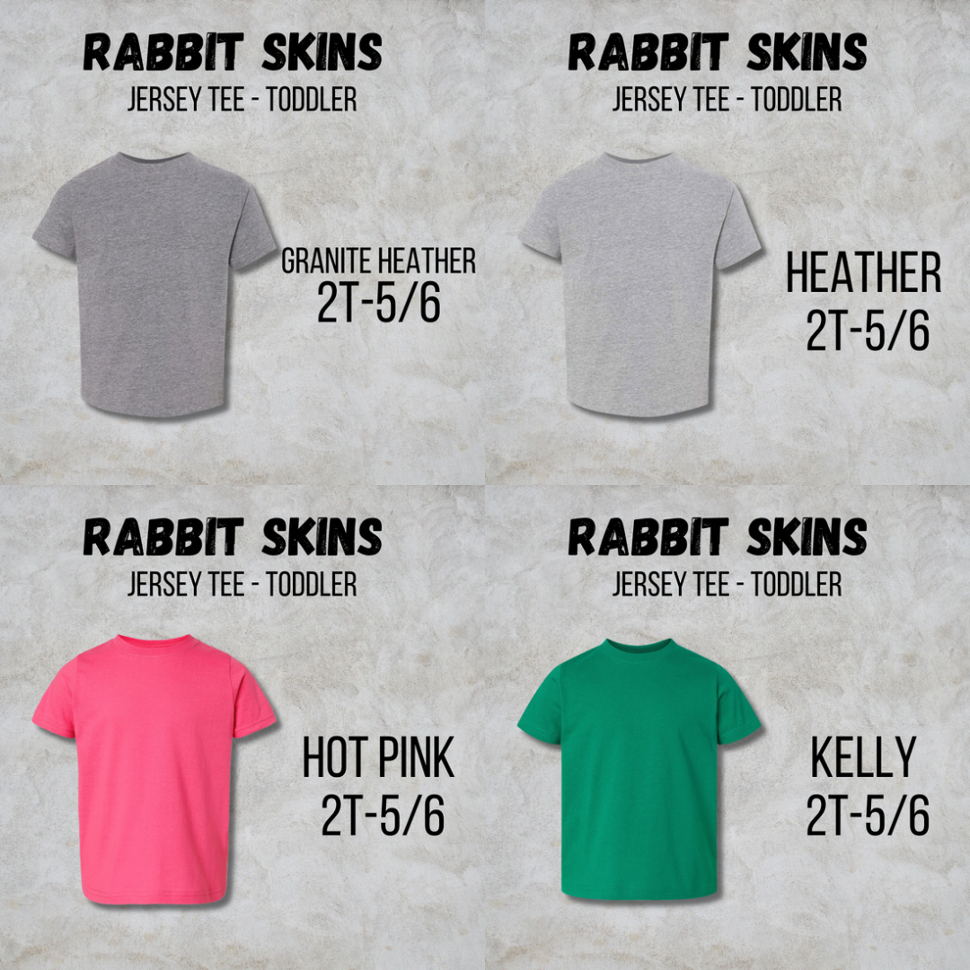*COLLEGE FOOTBALL* MTO Toddler - Rabbit Skins - Jersey Tee