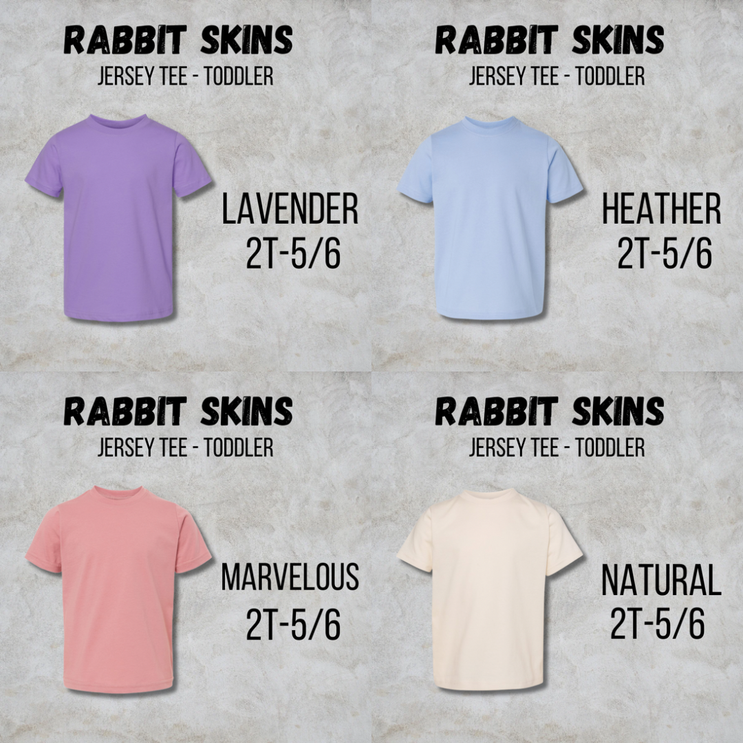 *COLLEGE FOOTBALL* MTO Toddler - Rabbit Skins - Jersey Tee