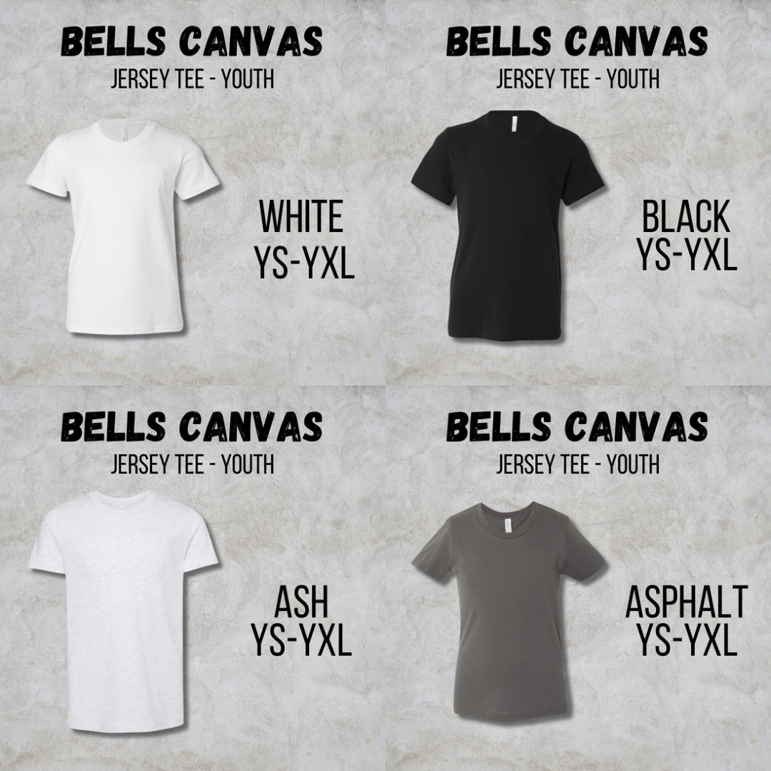 *COLLEGE FOOTBALL* MTO Youth - Bella Canvas - Jersey Tee
