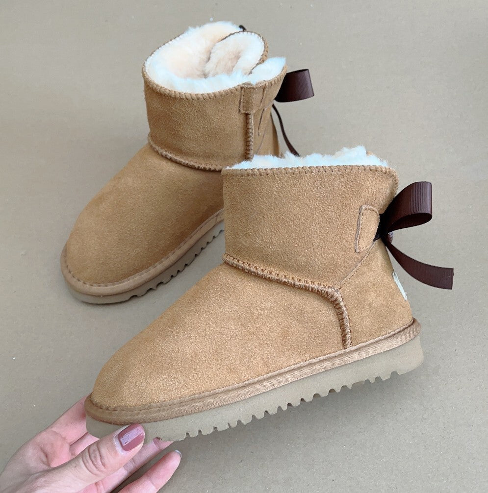 *Pre-Order* KIDS Inspired Bow Back Boots
