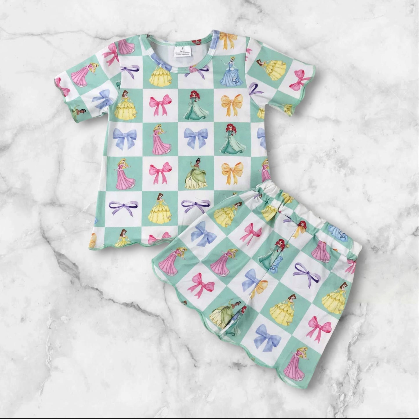 *PRE-ORDER* Princess Shorts Set
