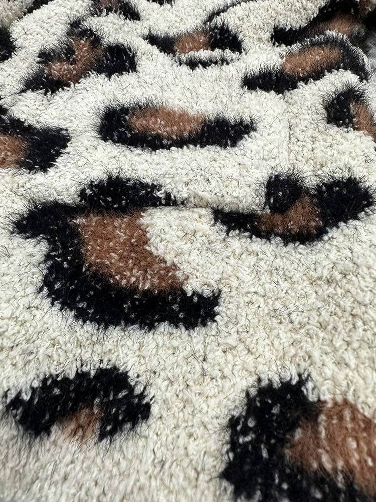 Fuzzy Leopard Cardigan