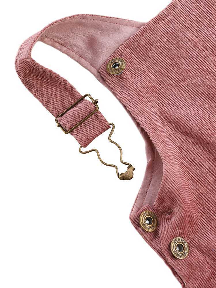 *Pre-Order* Corduroy Bib Dress