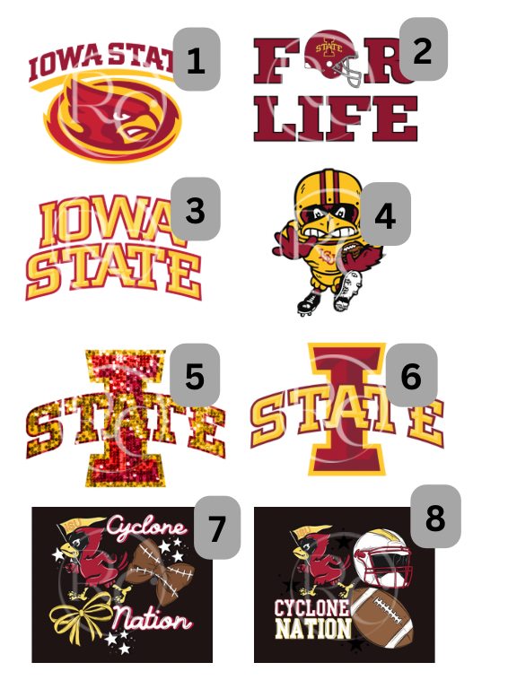 *COLLEGE FOOTBALL* MTO Adult - Bella Canvas - Jersey Tee