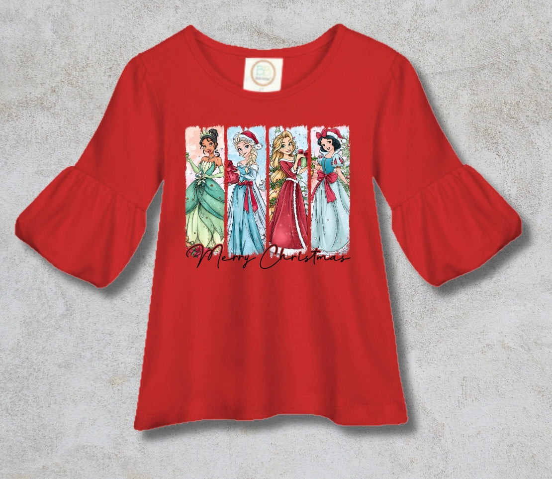 *CHRISTMAS* MTO Kids - 3/4 Bubble Sleeve Tunic