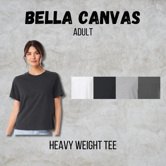 MTO Adult - Bella Canvas - Heavy Weight Tee