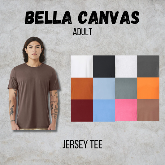 MTO Adult - Bella Canvas - Jersey Tee