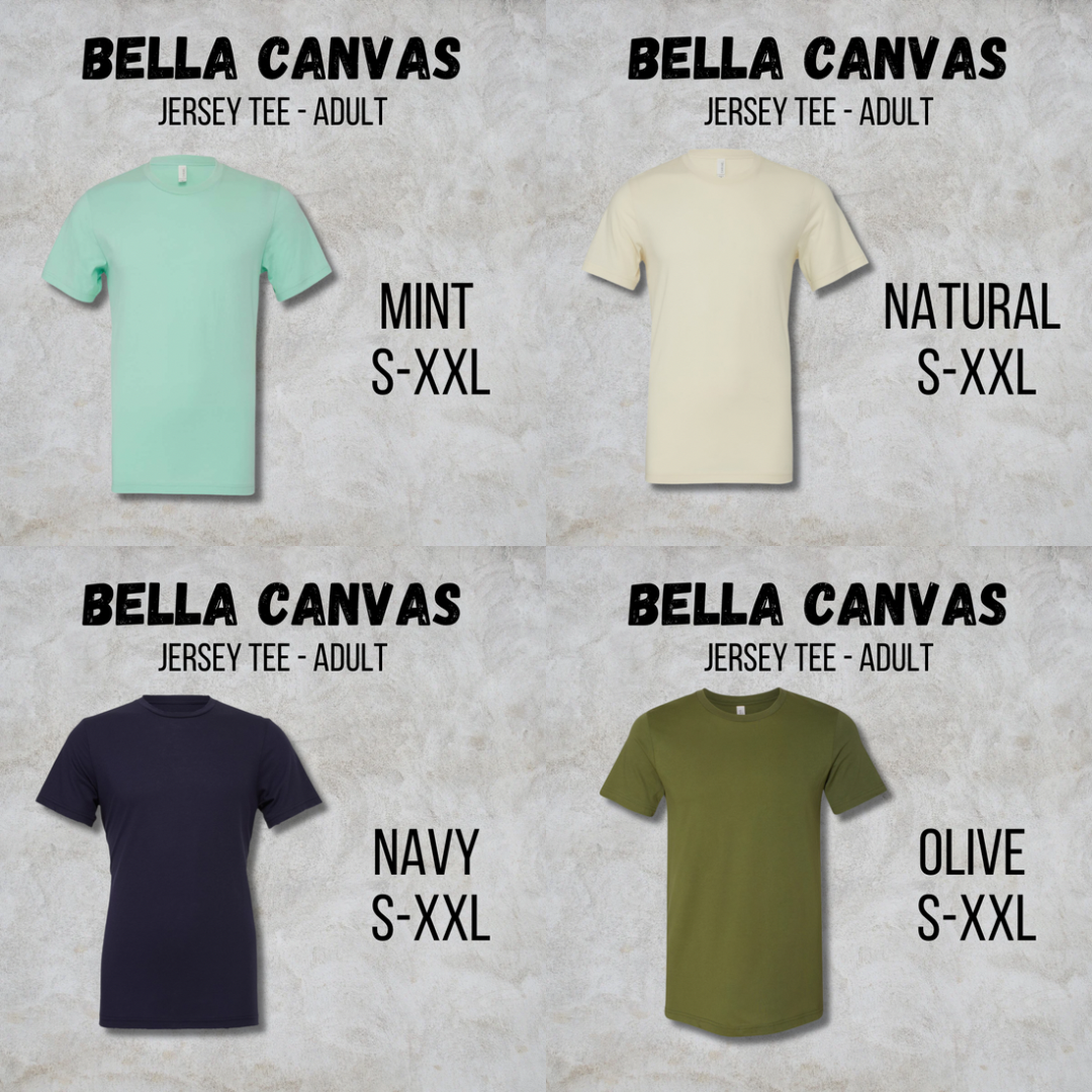 MTO Adult - Bella Canvas - Jersey Tee