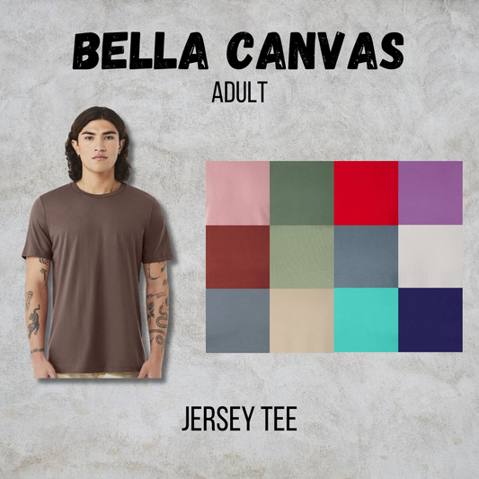 MTO Adult - Bella Canvas - Jersey Tee