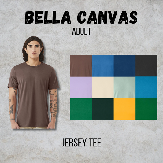 MTO Adult - Bella Canvas - Jersey Tee
