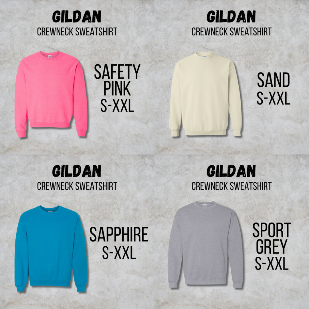 *COLLEGE FOOTBALL* MTO Adult - GILDAN Crewneck