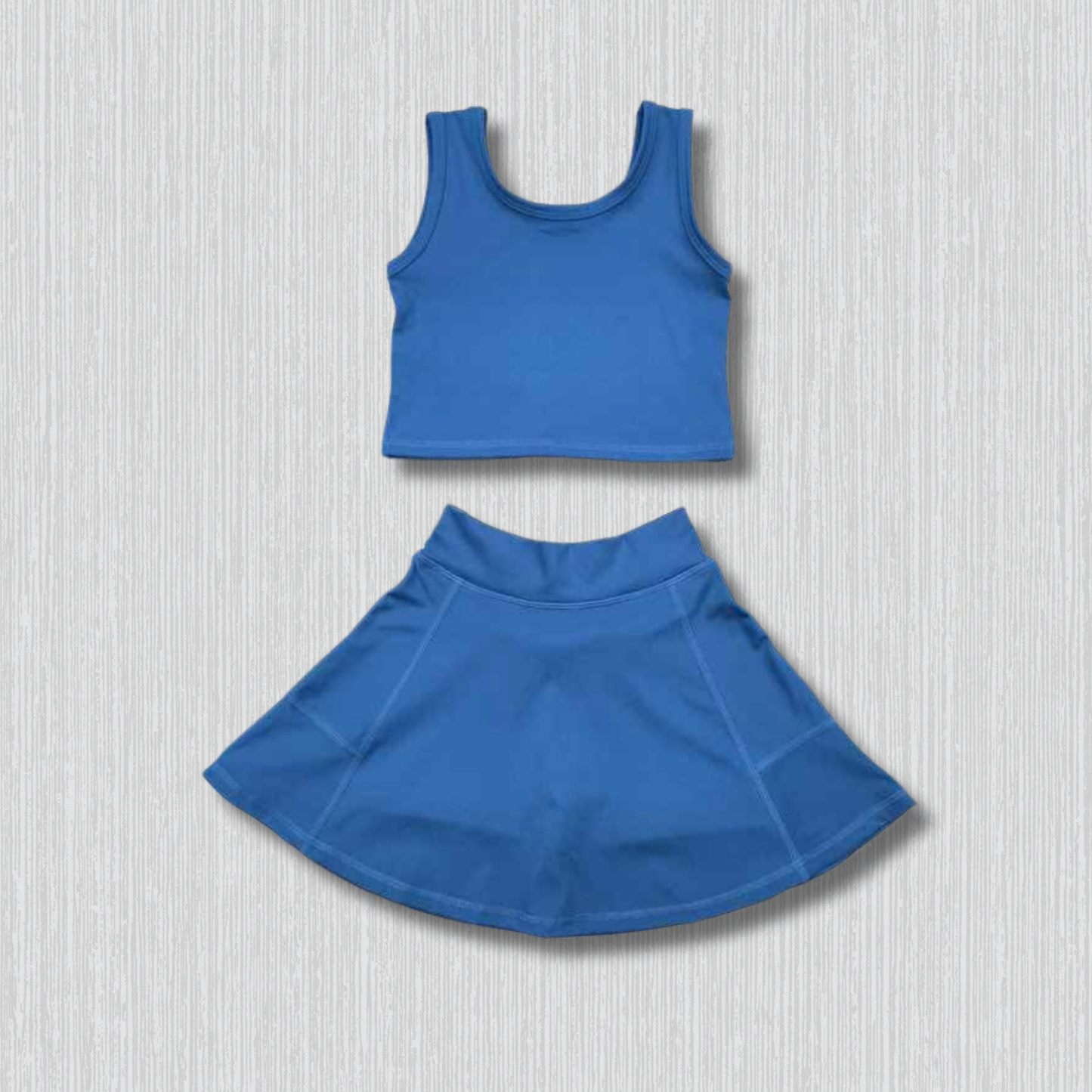 *PRE-ORDER* Athletic - Blue Skirt Set