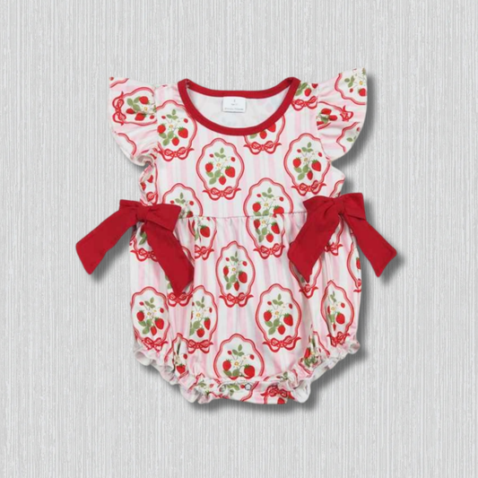 *PRE-ORDER* Strawberry Romper