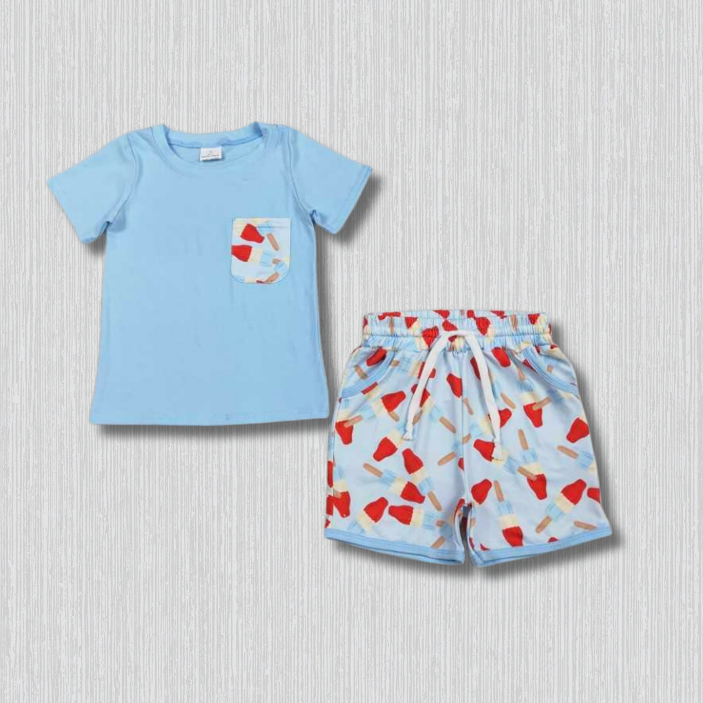 *PRE-ORDER* Patriotic - Popsicle Shorts Set