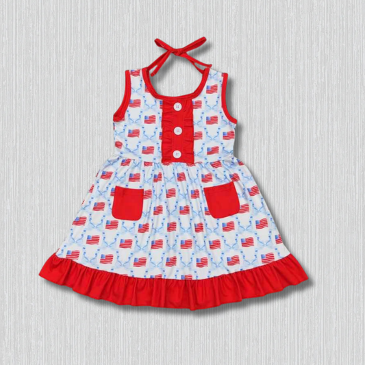 *PRE-ORDER* Patriotic Flag Dress
