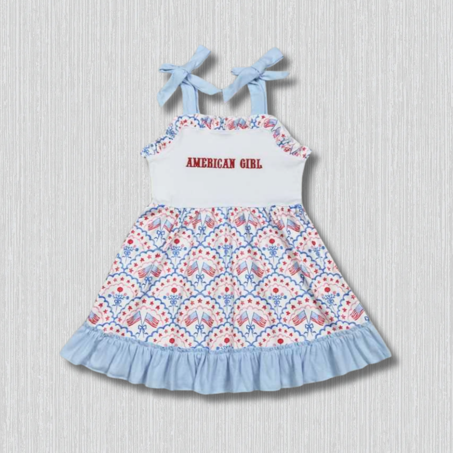 *PRE-ORDER* Patriotic American Girl Dress