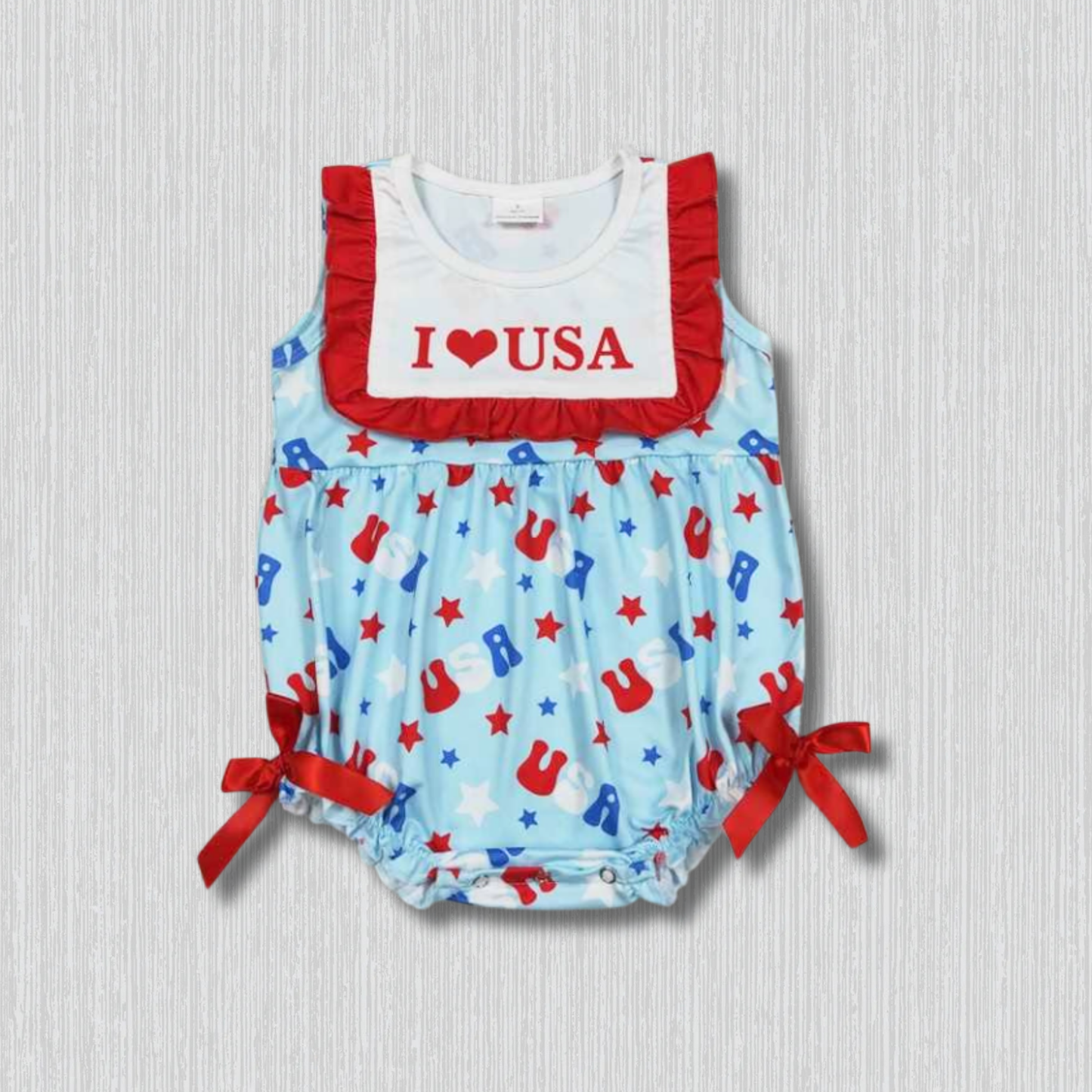 *PRE-ORDER* Patriotic - USA Romper
