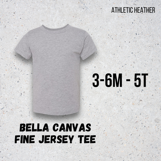 MTO Kids - Athletic Heather - Bella Canvas Jersey Tee