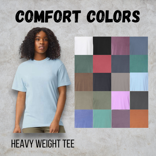 MTO Adult -  COMFORT COLORS Tee