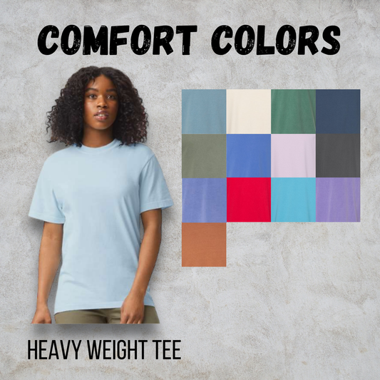 MTO Adult -  COMFORT COLORS Tee