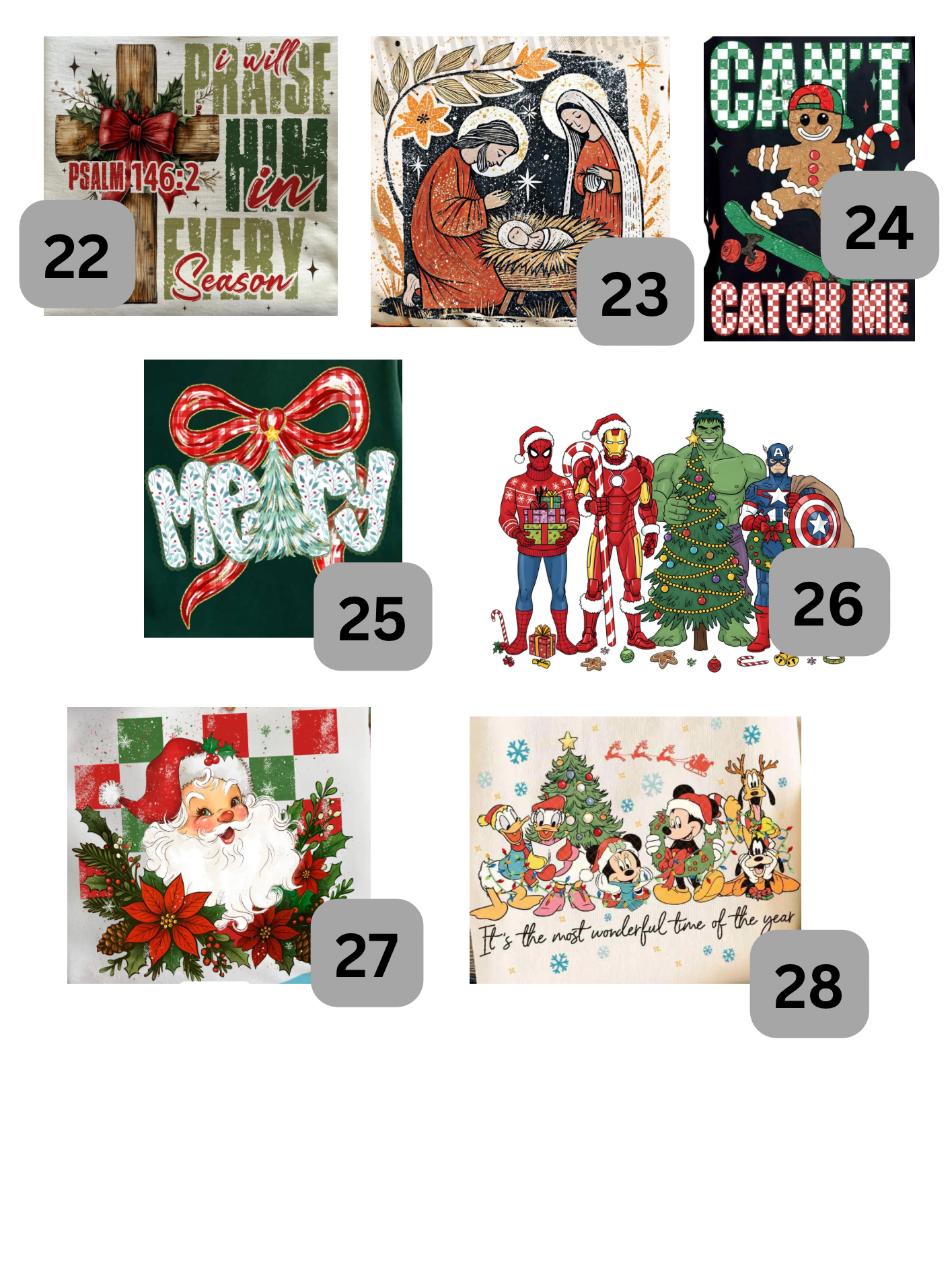 *CHRISTMAS* MTO Toddler - Bella Canvas - Jersey Tee