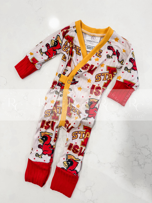 RTS Handmade River Romper