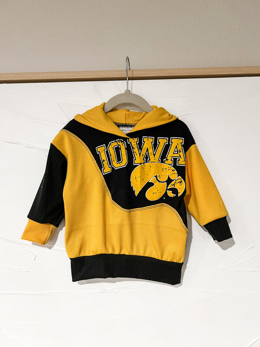 RTS *Handmade* IOWA Drip Hoodie Upcycle