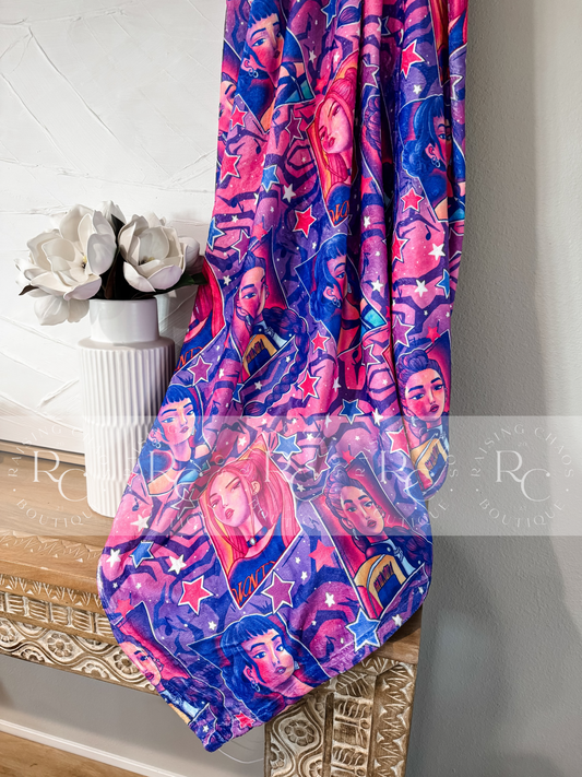 KPOP (JSTF01) Plush Blanket - Pre-Order