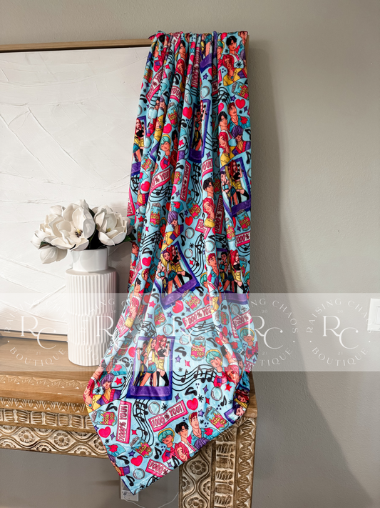 RTS - KPOP Plush Blanket 50x60