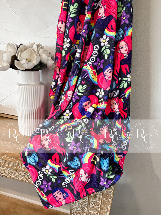 KPOP (BLF326) Plush Blanket - Pre-Order