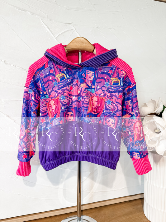 *RTS* KPOP Party Block Pullover