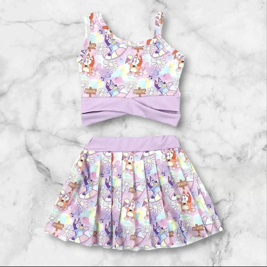 *PRE-ORDER* Heeler Athletic Skort Set