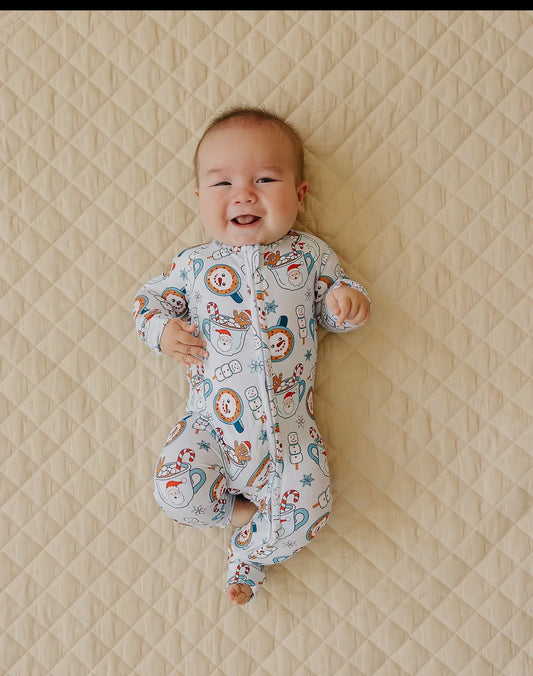 *PRE-ORDER* Merry Munchkins Bamboo Zip Up