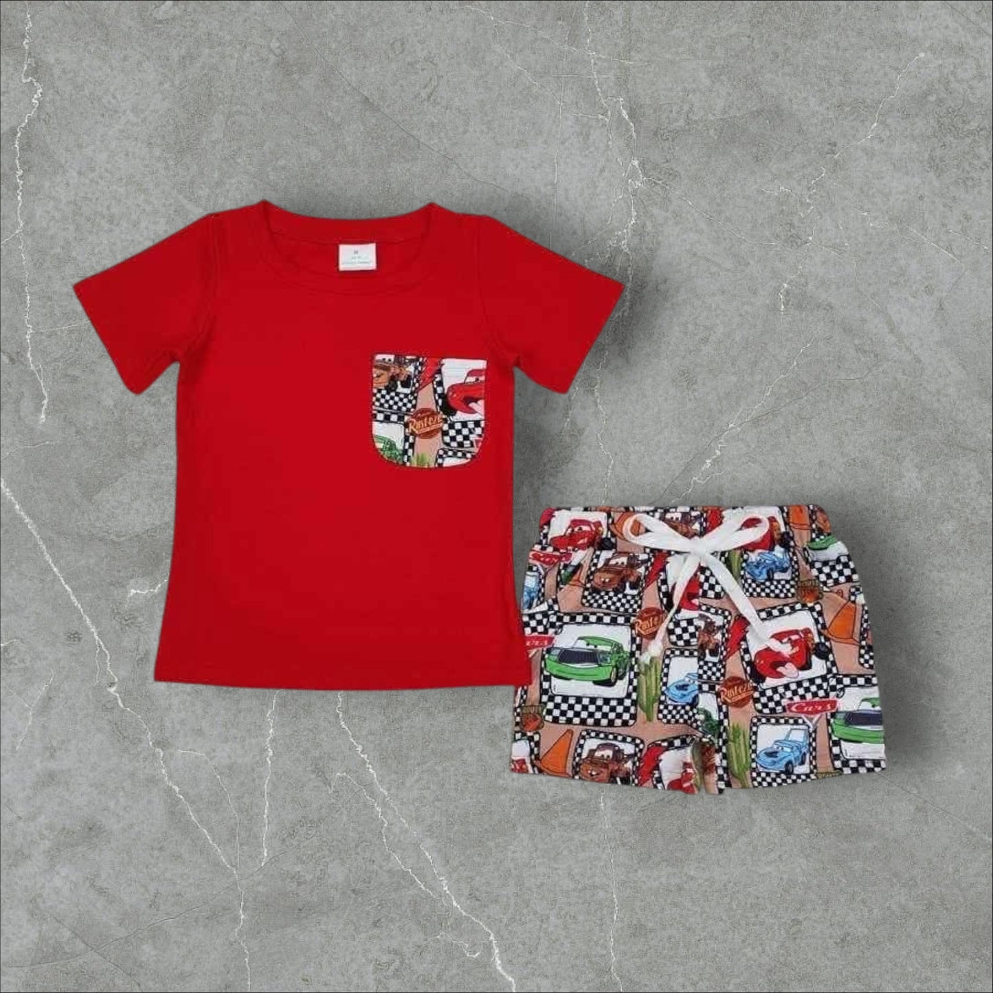 *Pre-Order* Cars - Shorts Set