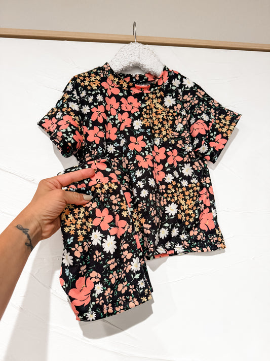 RTS -  Coral Floral Lounge Set