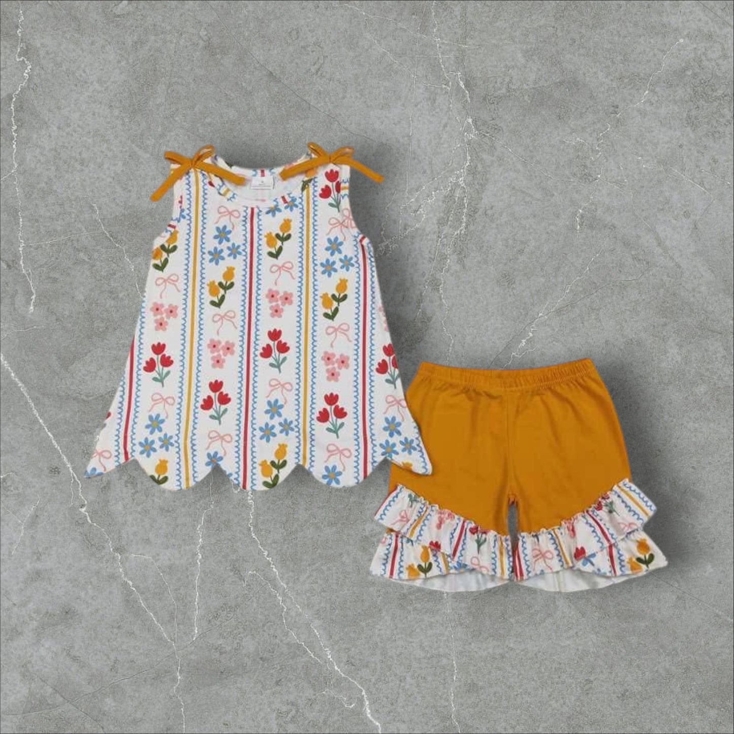 *PRE-ORDER* Floral Shorts Set