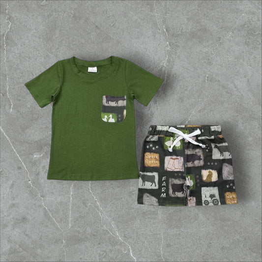 *Pre-Order* Farm Shorts Set