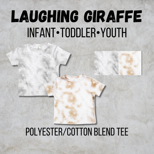 *COLLEGE FOOTBALL* MTO Kids - Laughing Giraffe - Polyester/Cotton Tee